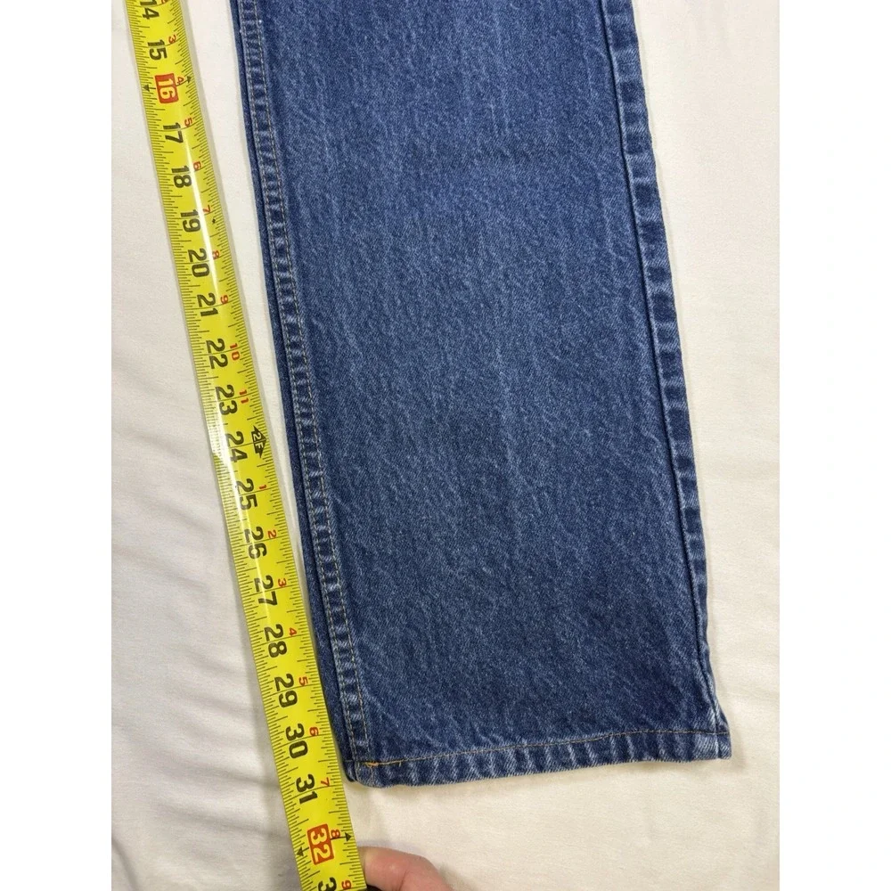 Vintage Levis 550 Made in USA Jeans Mens 33x34 Dark Wash Relaxed Tapered 1992
